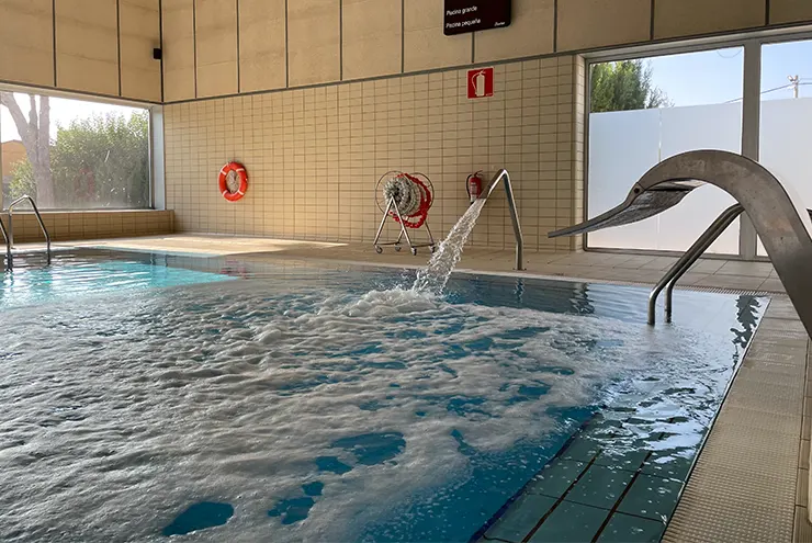 piscina climatizada