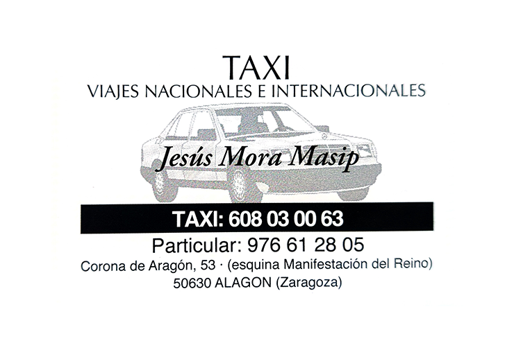 taxi Jesús